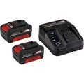 Einhell PXC-Starter-Kit 2x 3Ah & 30min PXC Kit 4512098 Werkzeug-Akku und Lade...