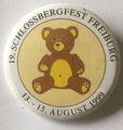 Tin Pin Badge– Vintage Teddybär-Schloßbergfest Freiburg _