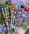 Blumenstecker (1 Stück) Feenstab mit Perlen Gartenstecker, Sonnenfänger handmade