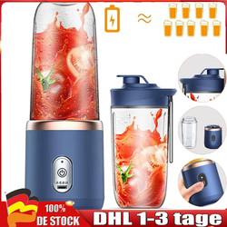 Tragbar Standmixer 400ML Elektrischer Ice Crusher Smoothie Maker Mixer Blender
