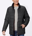 Collection L Damen Steppjacke Winterjacke Stehkragen Schwarz Gr. 40 NEU