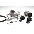 1x Wasserpumpe + Keilrippenriemensatz HEPU PK01390 passend für MERCEDES-BENZ