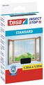 10 Tesa Fliegengitter standard 55672-00021 für Fenster 1,30m x1,50m anthrazit