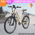 FAFREES F26 PRO Elektrofahrrad e-Bike 26‘‘ 10Ah 250W Shimano Pedelec E-Citybike