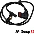 1x ORIGINAL® Jp Group 1397101000 Sensor, Raddrehzahl Hinten, Links, Rechts