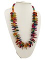 Damenkette Statement Halskette Lagenlook Extravaganter Modeschmuck Perlenkette