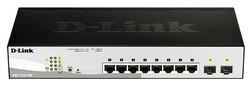 D-Link DGS-1210-08P 8-Port Layer2 PoE Smart Managed Gigabit, Switch, BRANDNEU