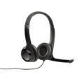 Headset Logitech H390 Stereo mit Mikrofon USB Kopfhörer