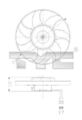 TYC Motorkühlung Lüfter Für VW Transporter Caravelle T4 7D0959455