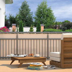 Balkon Sichtschutz Sonnenschutz Windschutz Garten Zaun Terrasse Balkonbespannung
