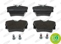 FERODO Bremsbelagsatz, Scheibenbremse Hinterachse u.a. für FIAT, NISSAN, OPEL