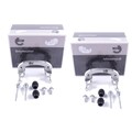 2X ESEN SKV HALTER BREMSSATTEL TRÄGER HINTEN BEIDSEITIG PASSEND FÜR VOLVO S40