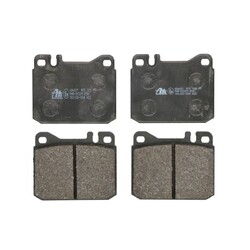 1x ORIGINAL® Ate Bremsbelagsatz, Scheibenbremse Vorne, Hinten, exkl.