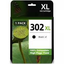 1-2er DRUCKERPATRONEN für HP 302 XXL OfficeJet 3830 3831 3636 3630 3833 3835 XXL