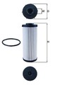 Hydraulikfilter Automatikgetriebe MAHLE HX 139D Filtereinsatz für AUDI SKODA VW