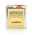 Kreidezeit Leinölfirnis 2,5L Holzöl lösemittelfrei Vegan (11,92 EUR/l)