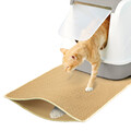 Premium Katzenmatte 2 Schicht Katzenstreu Katzenklo Matte Vorleger Unterlage