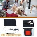 USB Heizdecke Heizkissen Heizmatte Elektrisch Wärme Haustier Hunde-Katze 24x17cm