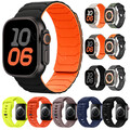 Silikon Armband für Apple Watch Ultra 2 1 Series 10 9 8 7 6 5 4 3 2 SE 42mm 49mm