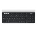 Logitech K780 Kabellose Bluetooth Tastatur -  Skandinavisch (QWERTY) - schwarz