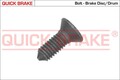 QUICK BRAKE 11667 Bolt, brake disc