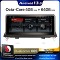 4+64GB CarPlay Android 14 Navi IPS DSP WIFI DVR Autoradio BMW X5 E70 X6 E71 CIC