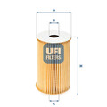 Ölfilter Filtereinsatz 25.029.00 UFI für SEAT SKODA VW