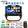 Für Renault Kaptur Captur 13-19 Android14 Car Autoradio Stereo GPS Carplay 2+32G