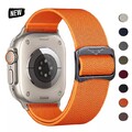 Sport Nylon Loop Armband Für Apple Watch Ultra 2 Series 10 9 8 7 6 5 4 SE 3 2 1