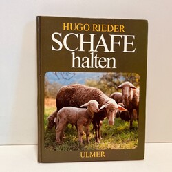 Buch - Schafe halten - Hugo Rieder - Ulmer - GUT