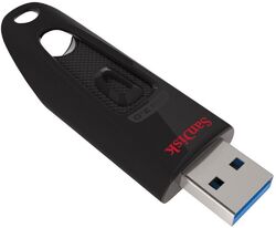 Sandisk USB-Stick Ultra USB 3.0 128GB Schwarz