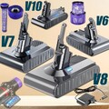 9000mAh Akku Für Dyson V8 V7 V6 V10 SV10 Animal Absolute Staubsauger Trigger DHL