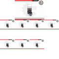 8 x Rückwärtsfahr-Parksensor ESEN SKV für BMW, MINI 1 E81, 1 E82, 1 E87