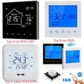 WiFi Thermostat Digital LCD WLAN Gas Boiler Raumthermostat Fußbodenheizung 3/16A