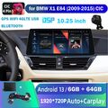 10.25" 6+64GB Carplay Android 13 Autoradio GPS Navi DSP Für BMW X1 E84 CIC 09-15
