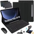 Für Samsung Galaxy Tab S10 S9 FE S8 S7 A9+ A8 Bluetooth Tastatur Hülle mit Maus