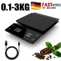 Kaffeewaage mit Timer Espresso Waage 3kg/0.1g Hochpräzise Feinwaage Küchenwaage·