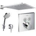 Hansgrohe ShowerSelect Unterputz Duscharmatur Regendusche Kopfbrause 30cm Set