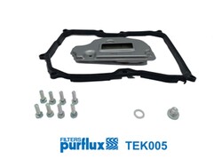 PURFLUX Hydraulikfiltersatz Automatikgetriebe TEK005 Filtereinsatz für VW PASSAT