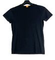 HUGO BOSS Orange T-Shirt Herren Kurzärmelig Oberteil Shirt Schwarz Gr. M