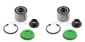 SNR 2x Radnabe Radlagersatz hinten für Opel Corsa C Tigra Twintop F08 F68 X01