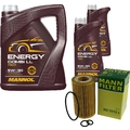MANN-FILTER Ölfilter 7L MANNOL 5W-30 Energy Combi LL für Mercedes-Benz C-Klasse