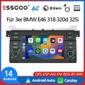 8-Kern 6+128G Autoradio Android 14 Navi Carplay für BMW 3er E46 M3 Rover 75 MGZT