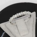 SALE! Wert 1470 € Brillant Diamant Ring in 750 18 Karat Weiß Gold Gr.56