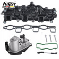 Hajus Ansaugbrücke Ansaugkrümmer + Stellelement für Audi A4 A6 Q5 Q7 VW Touareg