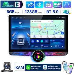 11.5" Carplay Android 13 Autoradio DAB+ Für Mercedes Benz Smart Fortwo 128G +KAM