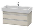 Duravit Ketho Waschtischunterbau wandhängend für 045410 2 Schubkästen 950 x...