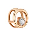 Anhänger Mode Kreis Klein Geschenk Sanft Halskette Schmuck Charm 14k Gold (585)
