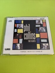 Phil Collins - Two Hearts (CD mini, 1988) 2 TRK IMPORT *RARE* NM