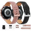 Klassisch Leder Armband für Huawei Watch GT 4 3 2e 5 Pro 46mm 48mm Active Runner